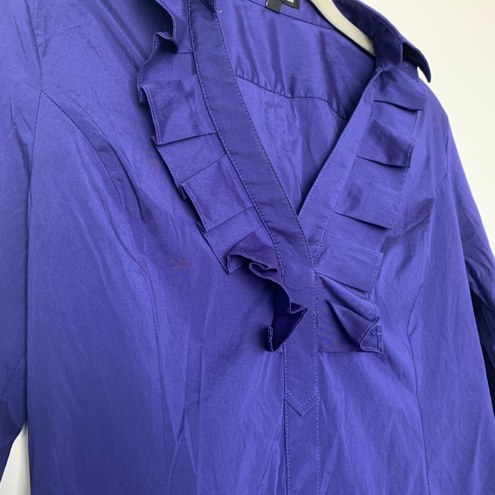 Express Ruffle Dress Shirt - Picture 6 of 8